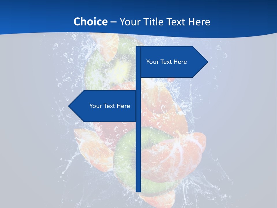 Flowing Creative Art PowerPoint Template