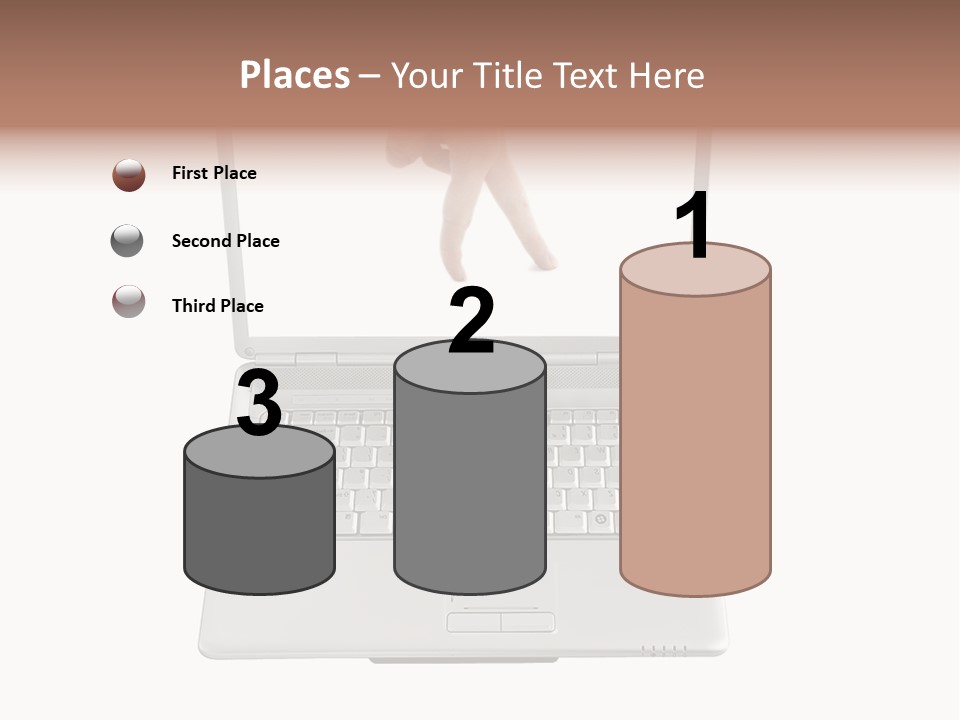 Concept Finger Isolated PowerPoint Template