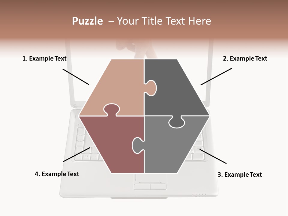 Concept Finger Isolated PowerPoint Template