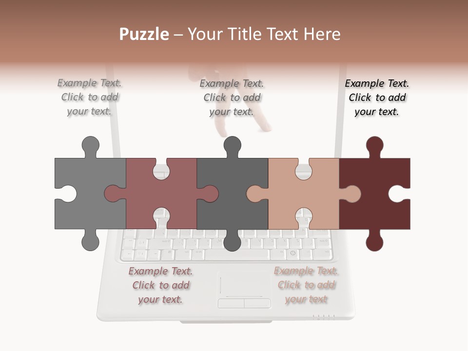 Concept Finger Isolated PowerPoint Template