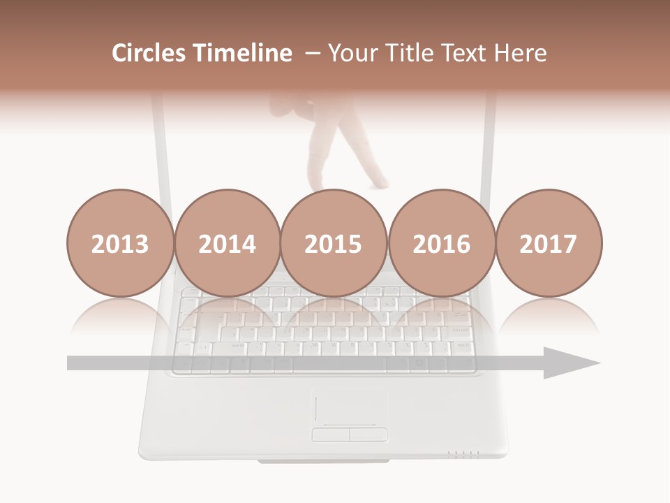 Concept Finger Isolated PowerPoint Template