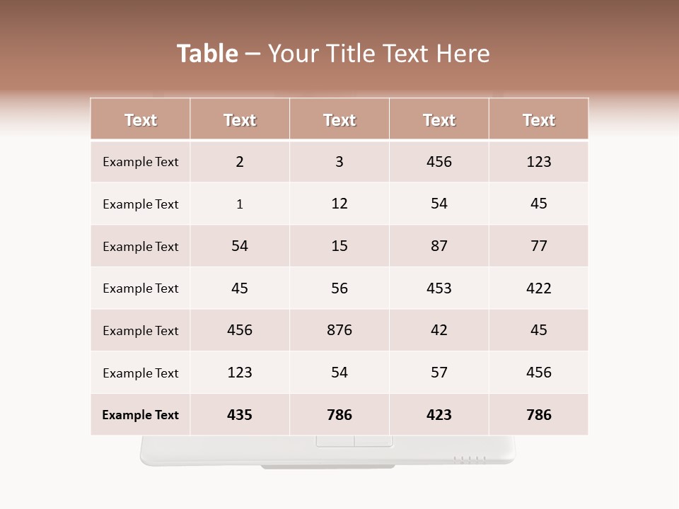 Concept Finger Isolated PowerPoint Template