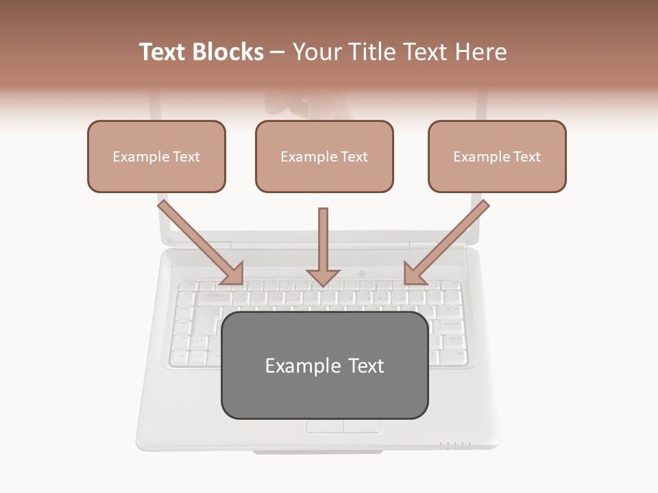 Concept Finger Isolated PowerPoint Template