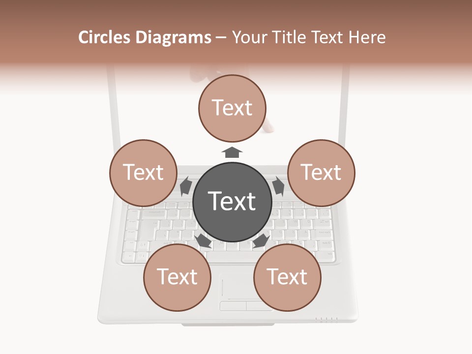 Concept Finger Isolated PowerPoint Template