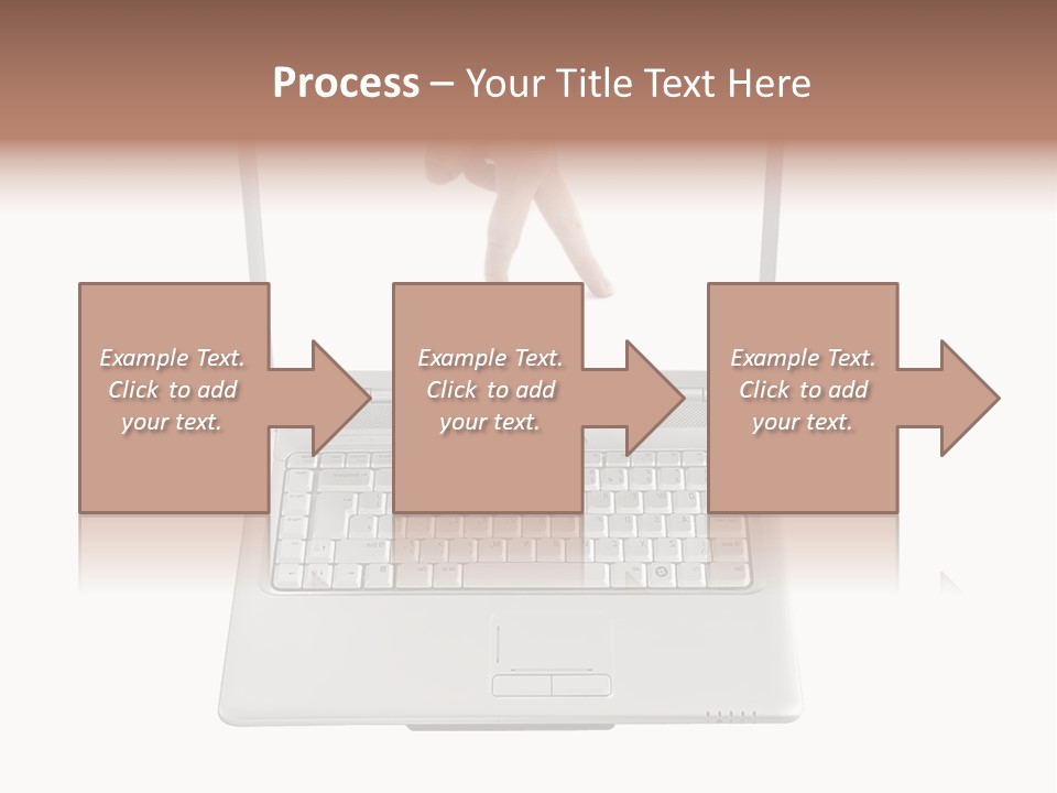 Concept Finger Isolated PowerPoint Template