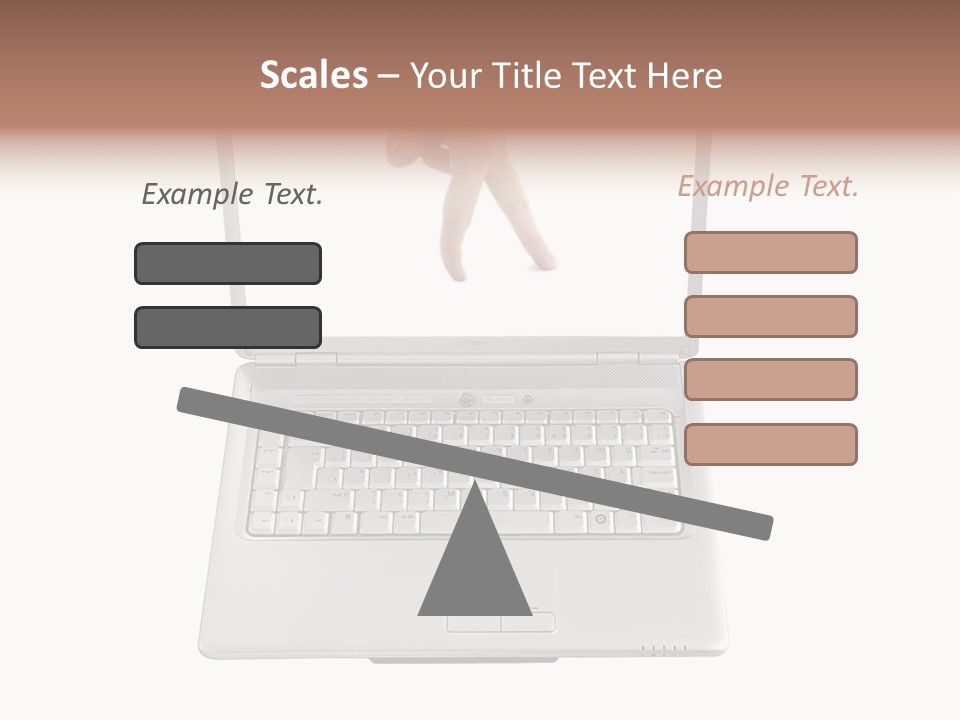Concept Finger Isolated PowerPoint Template