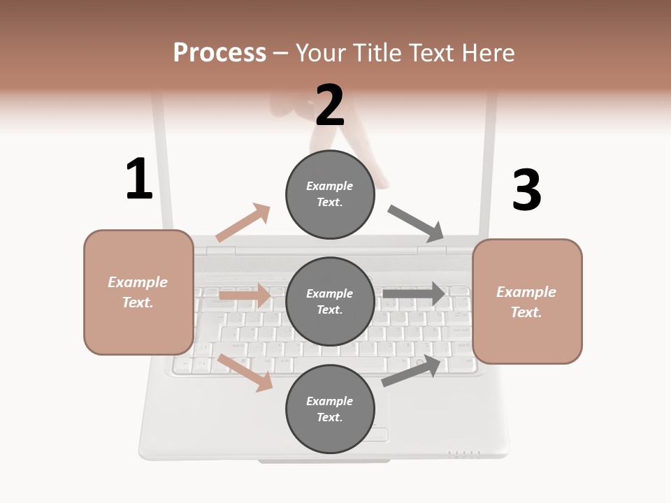 Concept Finger Isolated PowerPoint Template