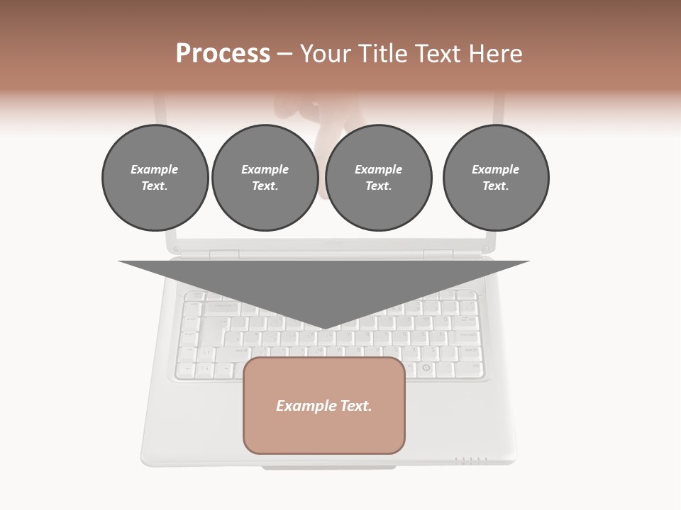 Concept Finger Isolated PowerPoint Template