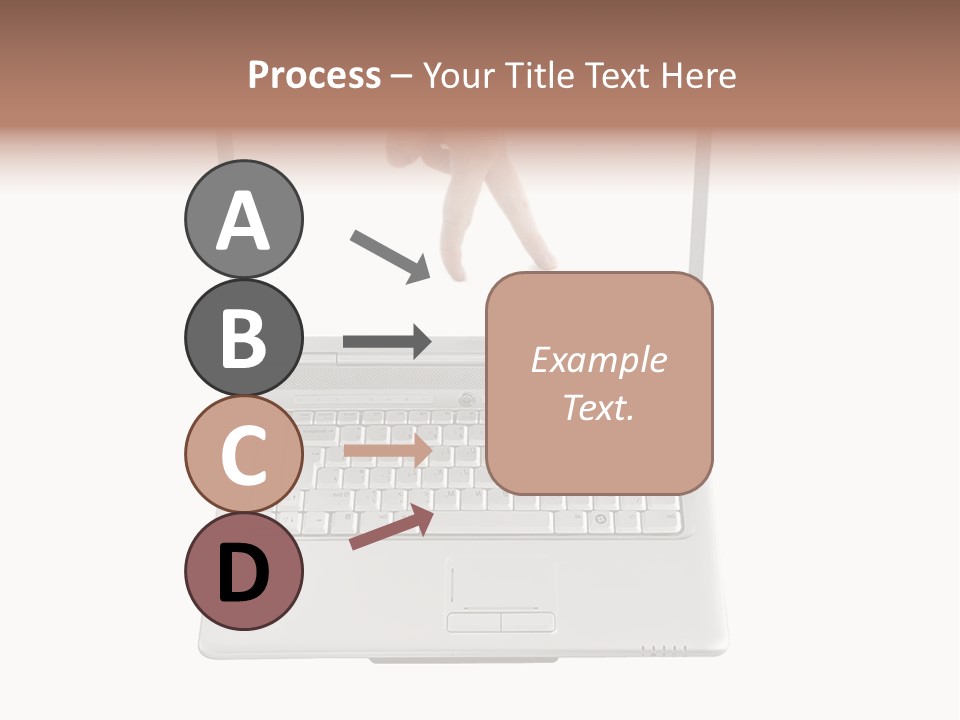 Concept Finger Isolated PowerPoint Template