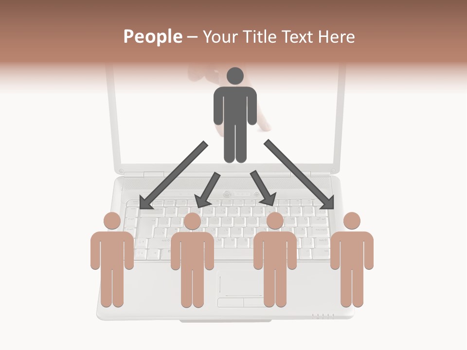 Concept Finger Isolated PowerPoint Template