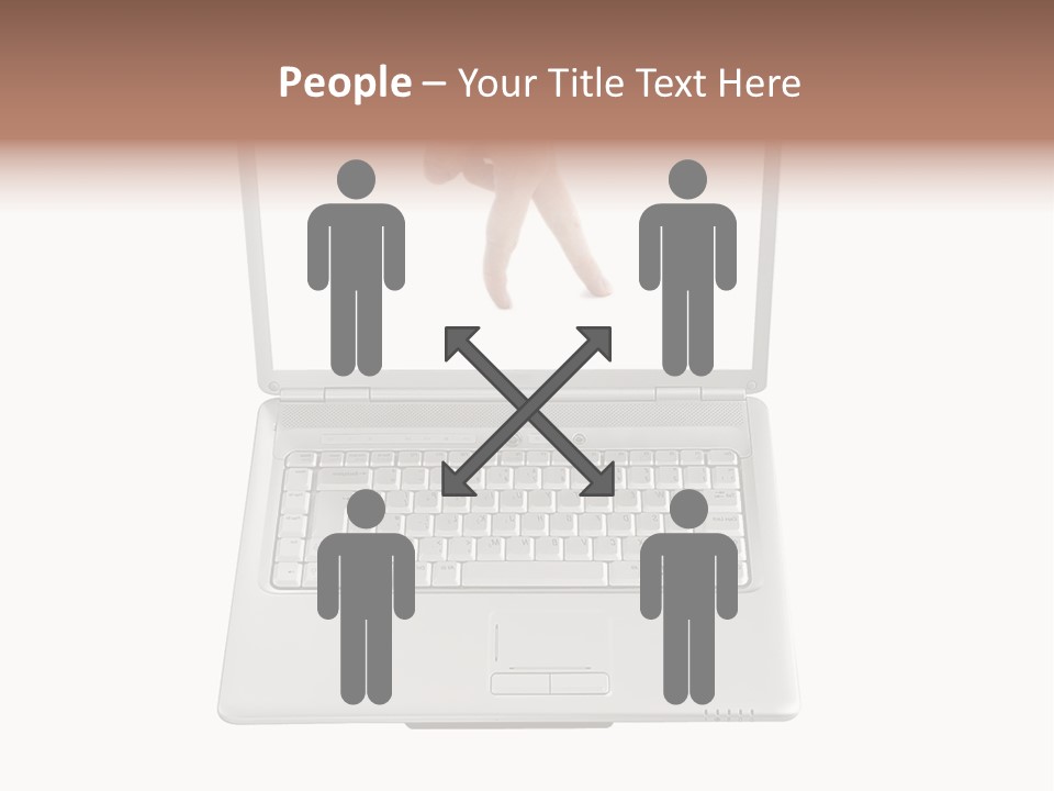 Concept Finger Isolated PowerPoint Template