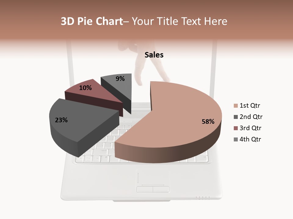 Concept Finger Isolated PowerPoint Template