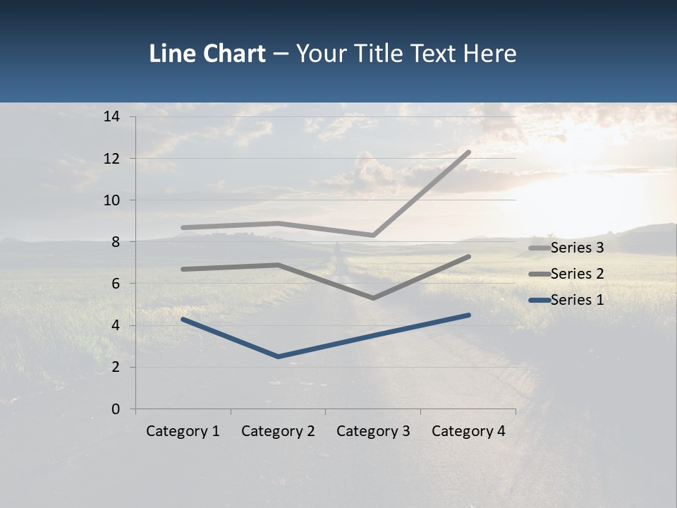 Landscape Highway Asphalt PowerPoint Template