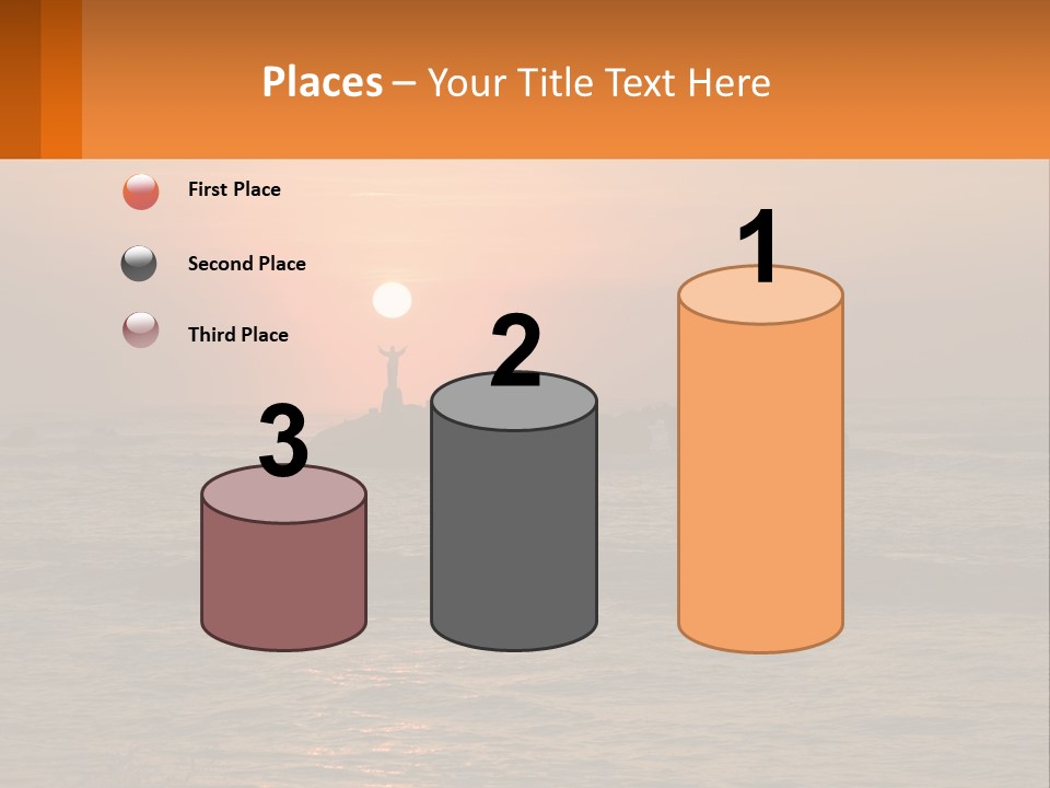 Coastline Arms White PowerPoint Template
