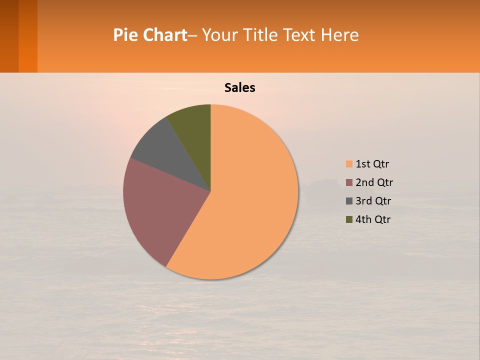 Coastline Arms White PowerPoint Template
