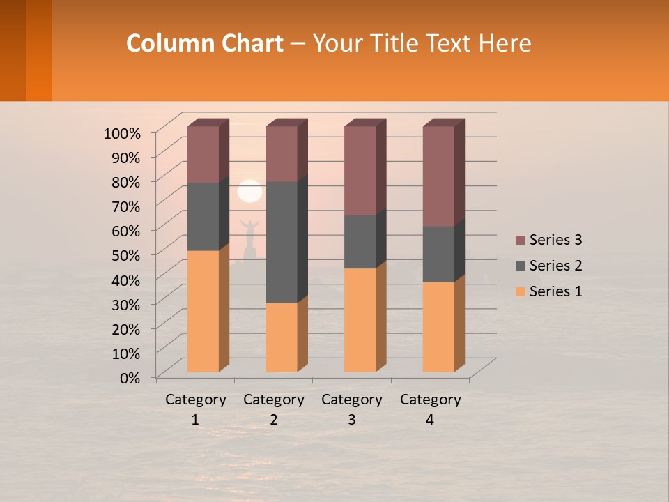 Coastline Arms White PowerPoint Template