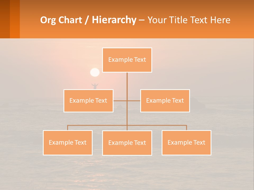 Coastline Arms White PowerPoint Template