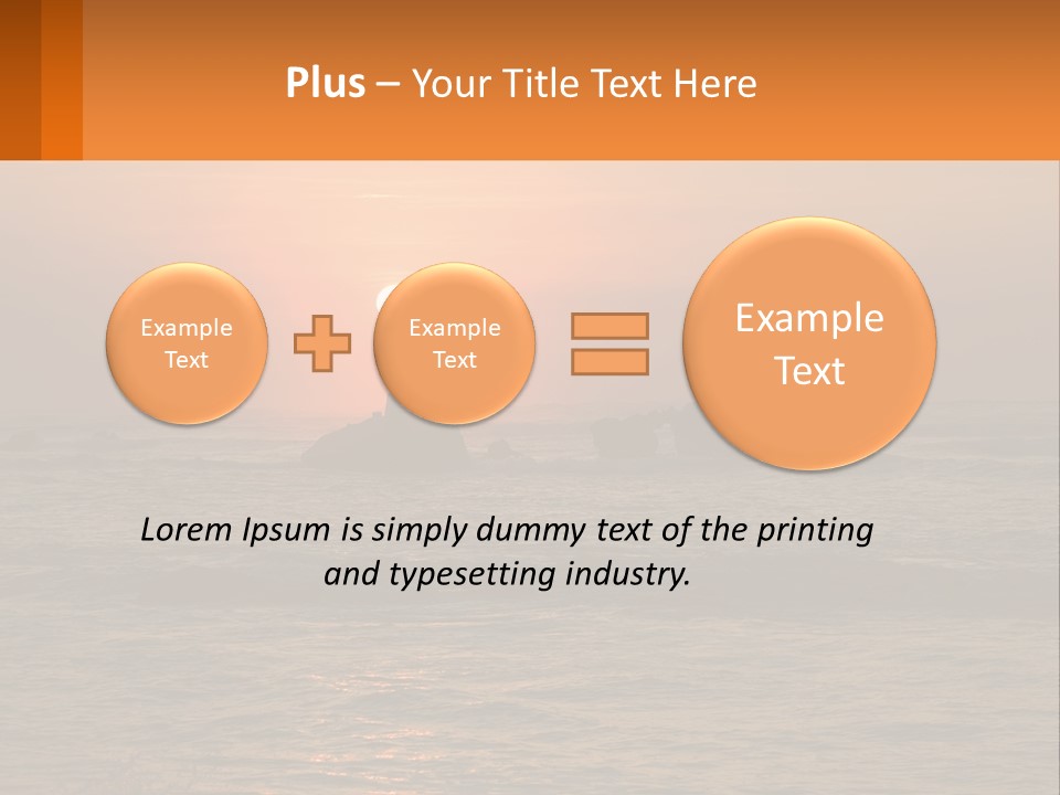 Coastline Arms White PowerPoint Template