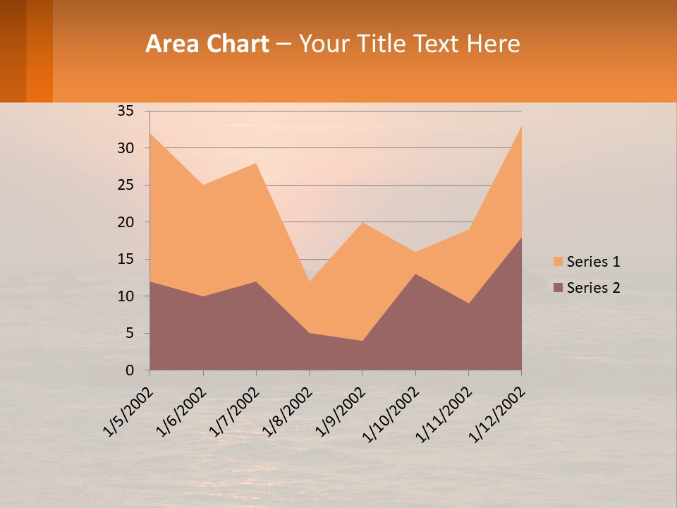 Coastline Arms White PowerPoint Template