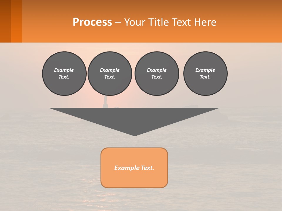 Coastline Arms White PowerPoint Template