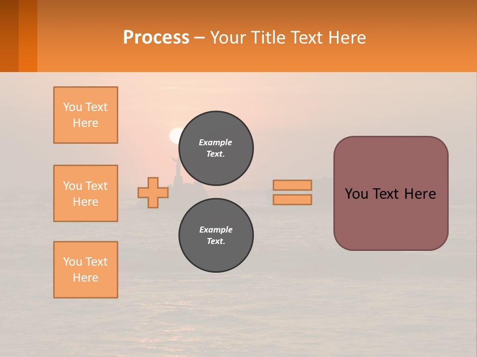 Coastline Arms White PowerPoint Template