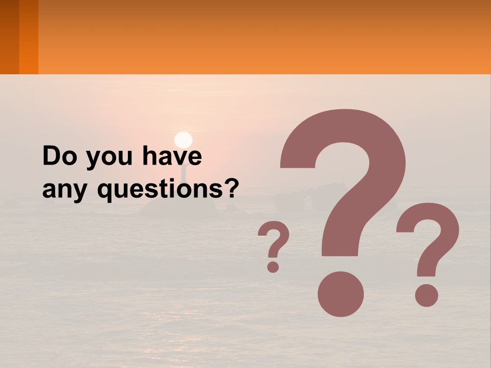 Coastline Arms White PowerPoint Template