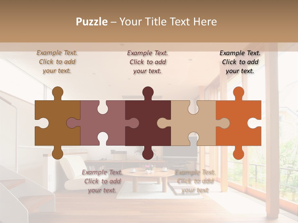 Lifestyle Elegance Decoration PowerPoint Template