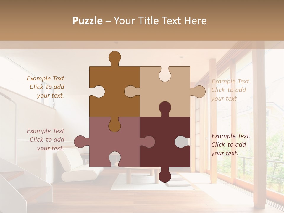 Lifestyle Elegance Decoration PowerPoint Template