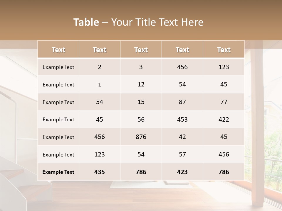 Lifestyle Elegance Decoration PowerPoint Template
