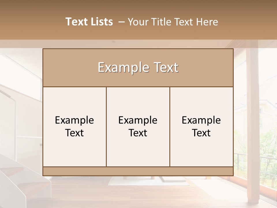 Lifestyle Elegance Decoration PowerPoint Template