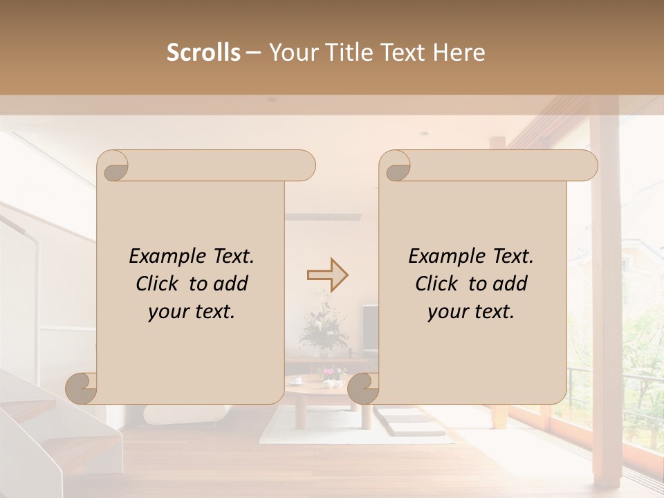 Lifestyle Elegance Decoration PowerPoint Template