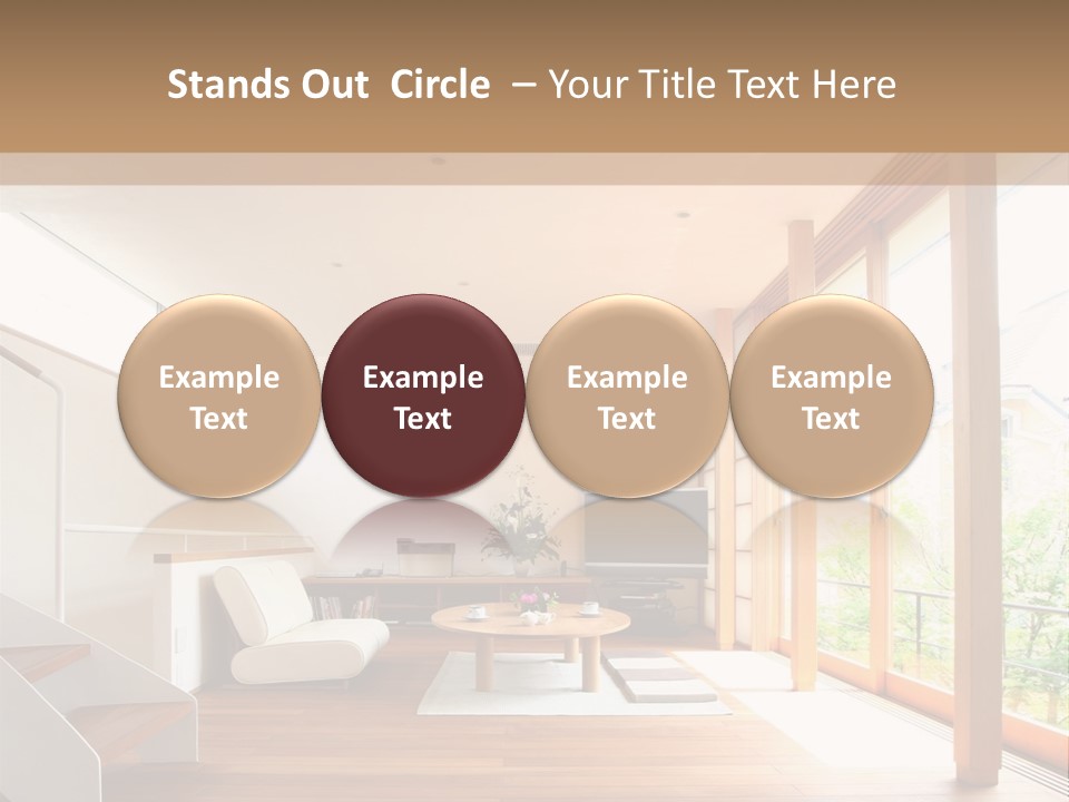 Lifestyle Elegance Decoration PowerPoint Template