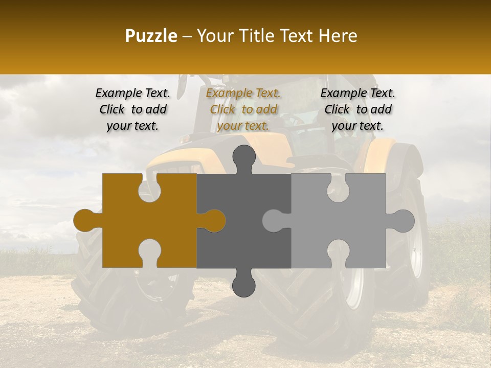 Farmer Machine Agriculture PowerPoint Template