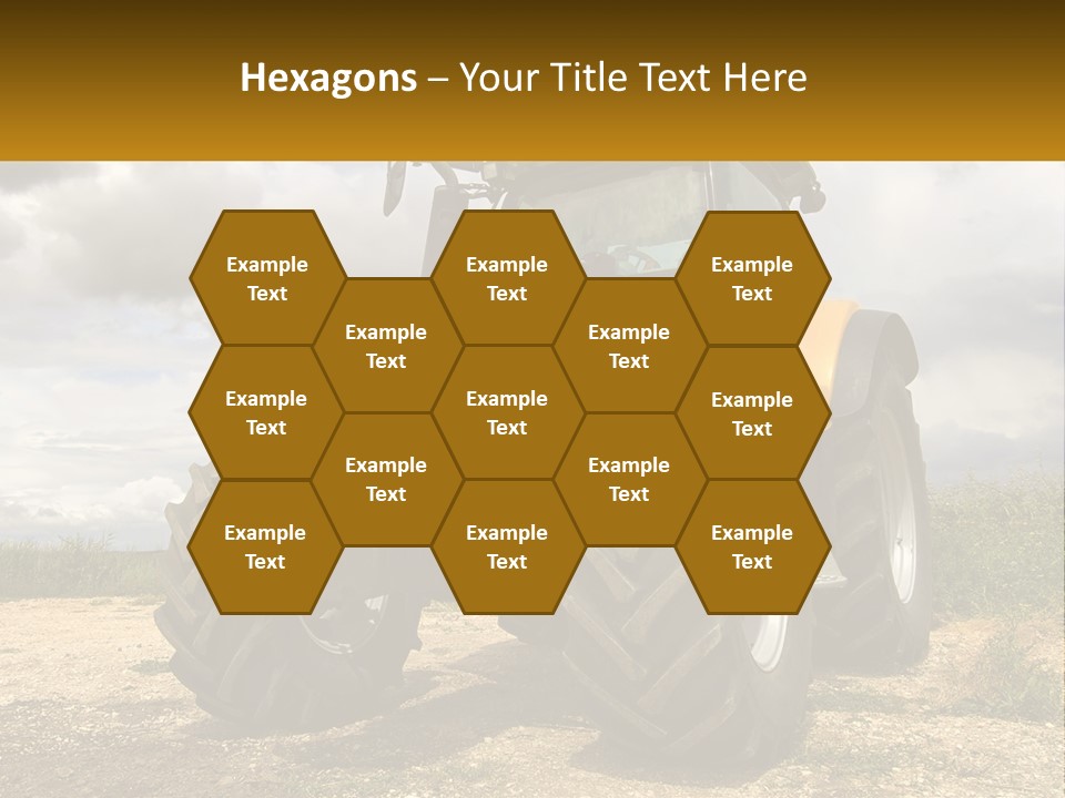 Farmer Machine Agriculture PowerPoint Template