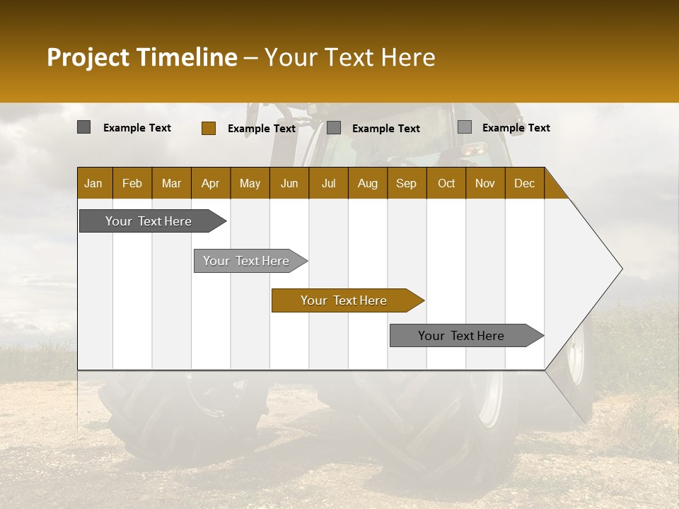 Farmer Machine Agriculture PowerPoint Template