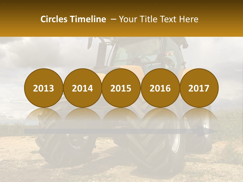 Farmer Machine Agriculture PowerPoint Template