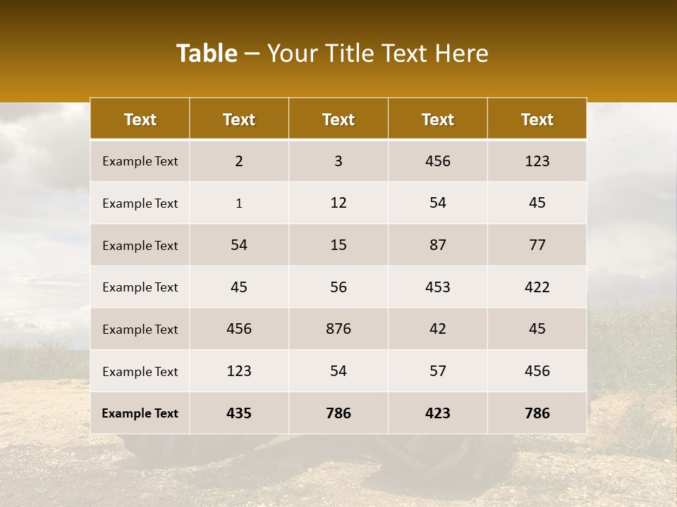 Farmer Machine Agriculture PowerPoint Template