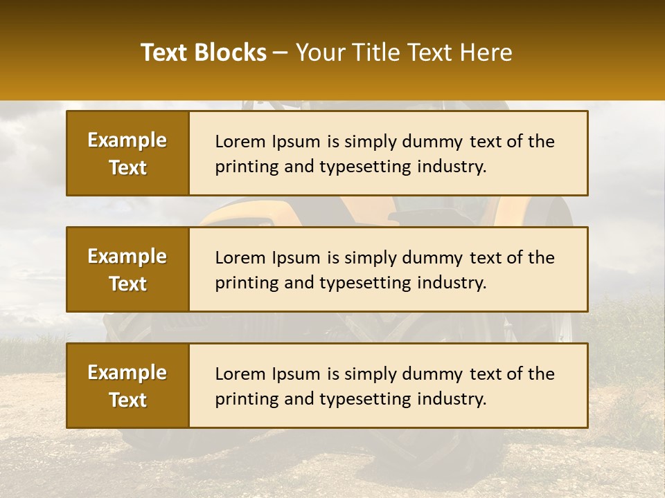 Farmer Machine Agriculture PowerPoint Template