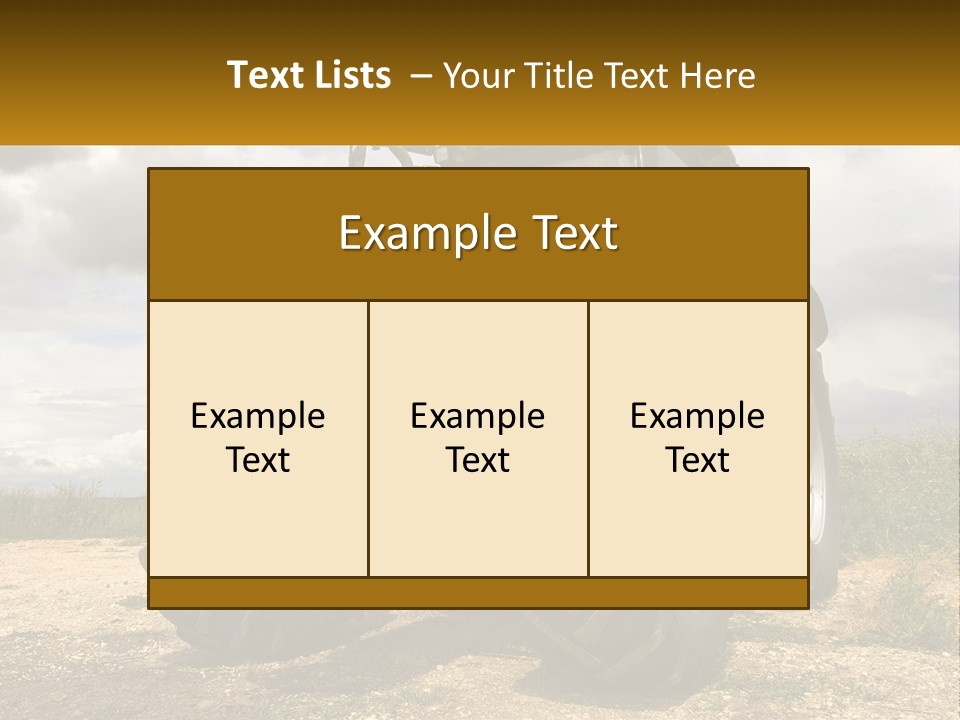 Farmer Machine Agriculture PowerPoint Template