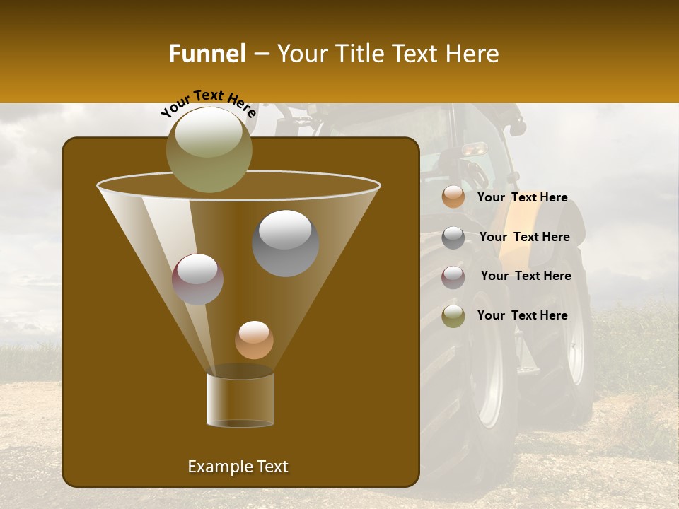 Farmer Machine Agriculture PowerPoint Template