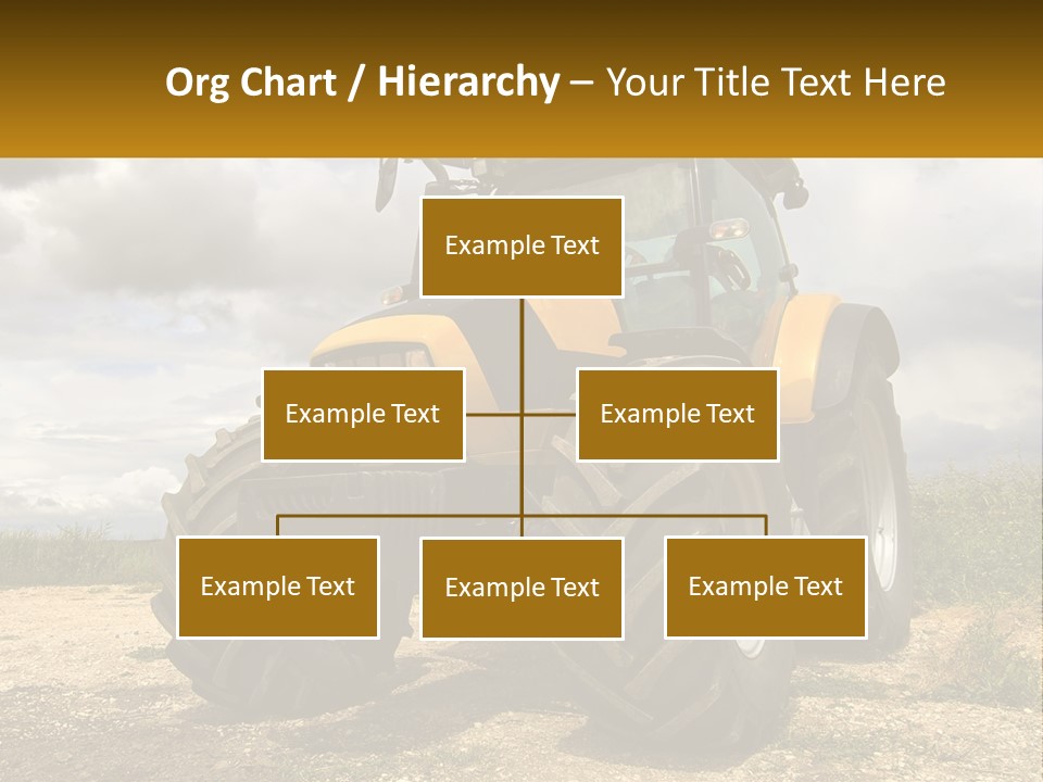 Farmer Machine Agriculture PowerPoint Template