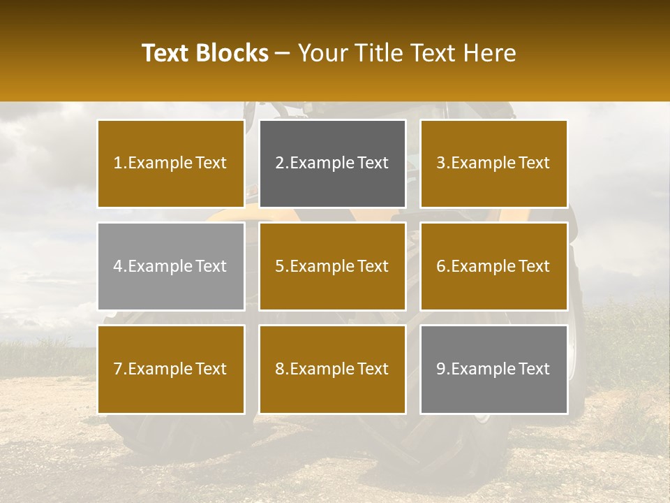 Farmer Machine Agriculture PowerPoint Template