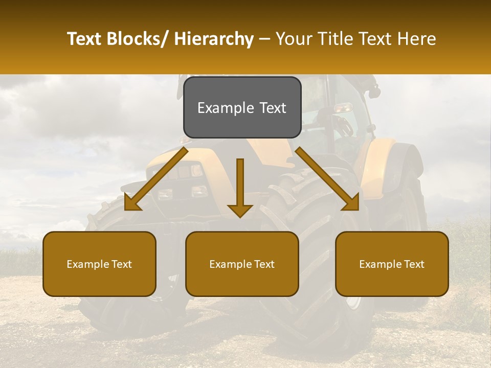 Farmer Machine Agriculture PowerPoint Template
