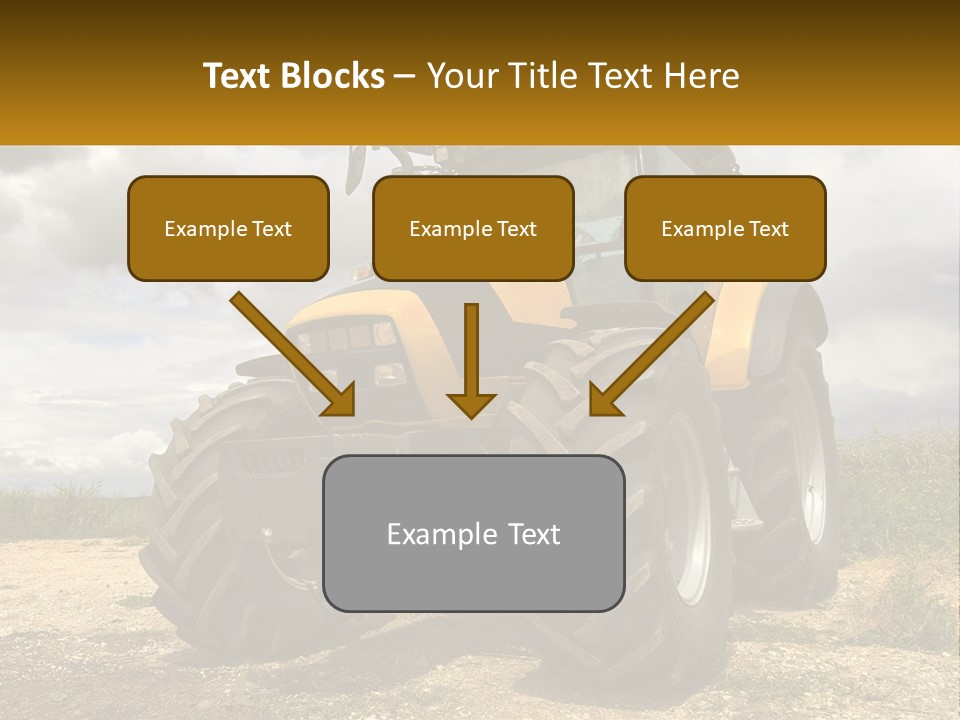 Farmer Machine Agriculture PowerPoint Template