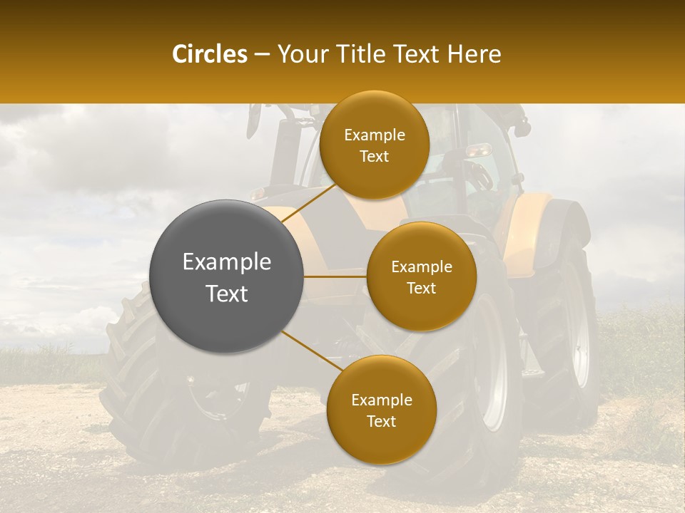 Farmer Machine Agriculture PowerPoint Template