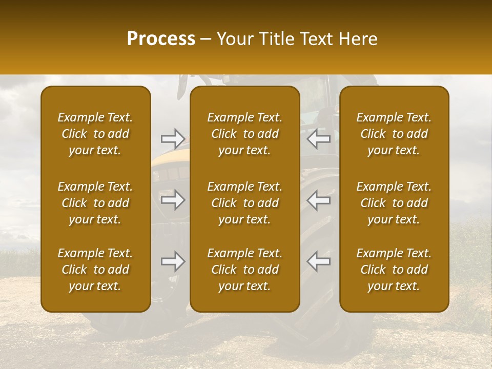 Farmer Machine Agriculture PowerPoint Template