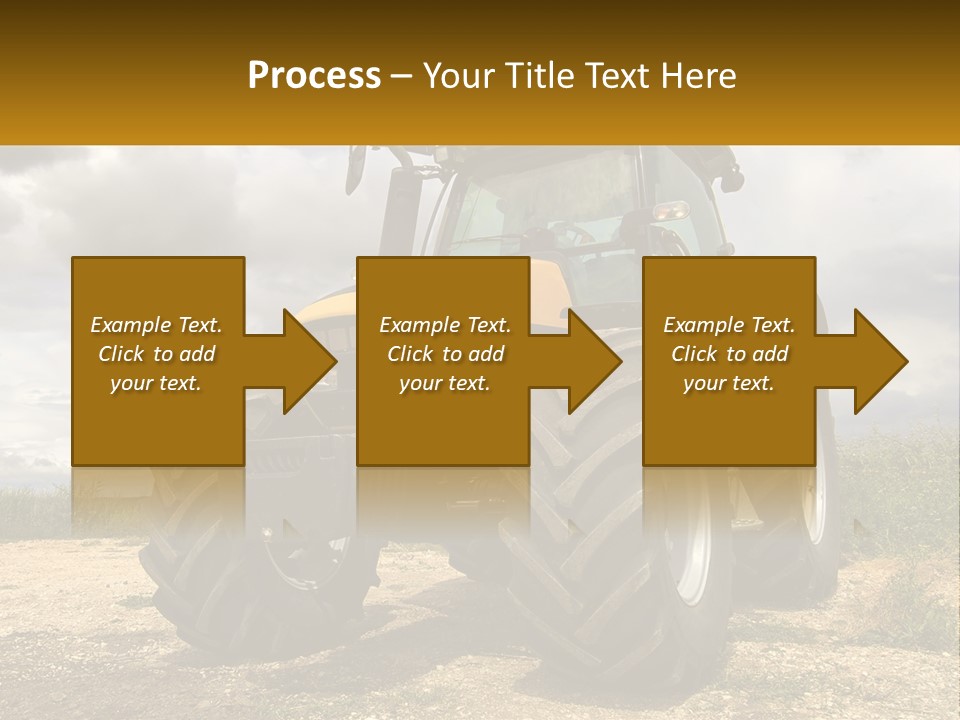 Farmer Machine Agriculture PowerPoint Template