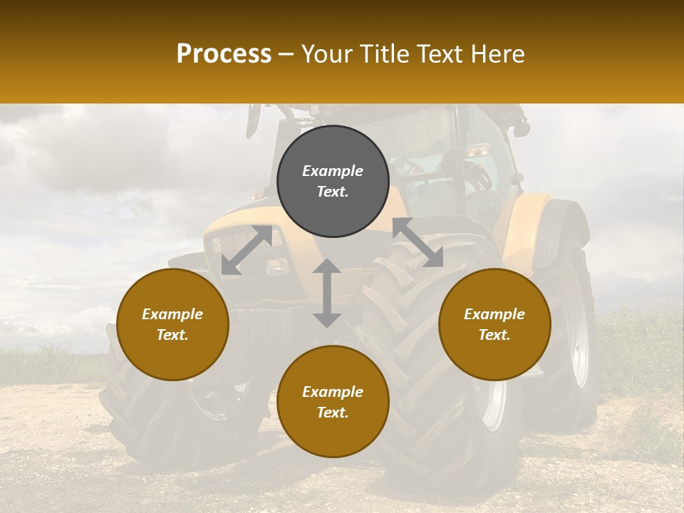 Farmer Machine Agriculture PowerPoint Template