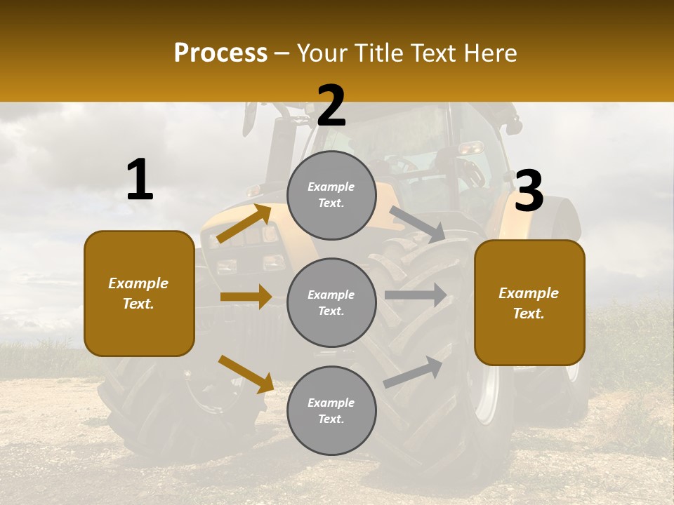Farmer Machine Agriculture PowerPoint Template