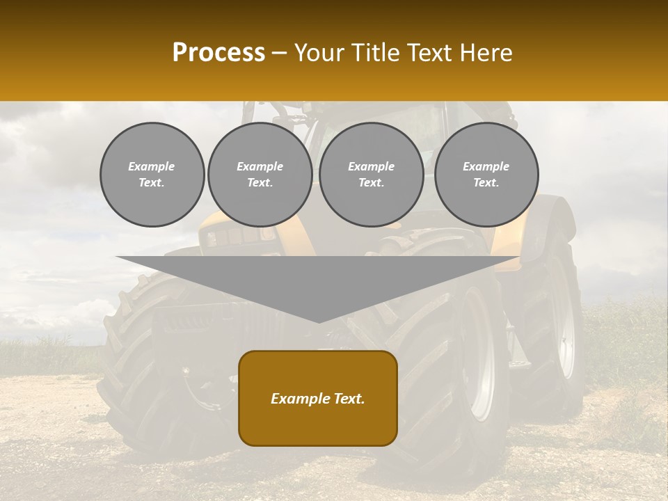 Farmer Machine Agriculture PowerPoint Template